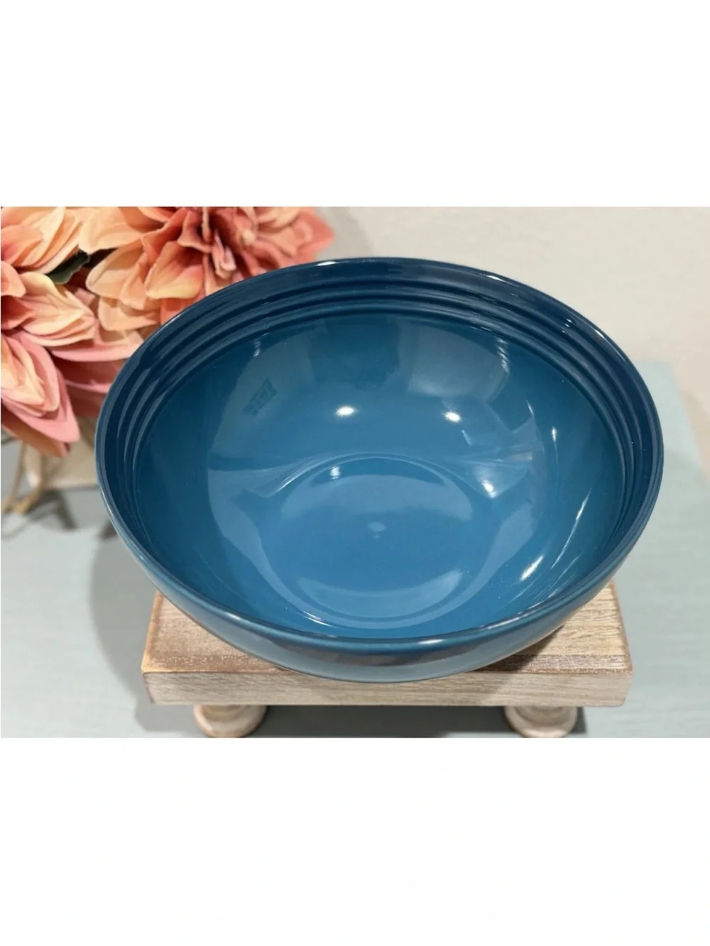 Le Creuset 24cm/2.2L Stoneware Serving Bowl Deep Teal 2.4QT 9.4